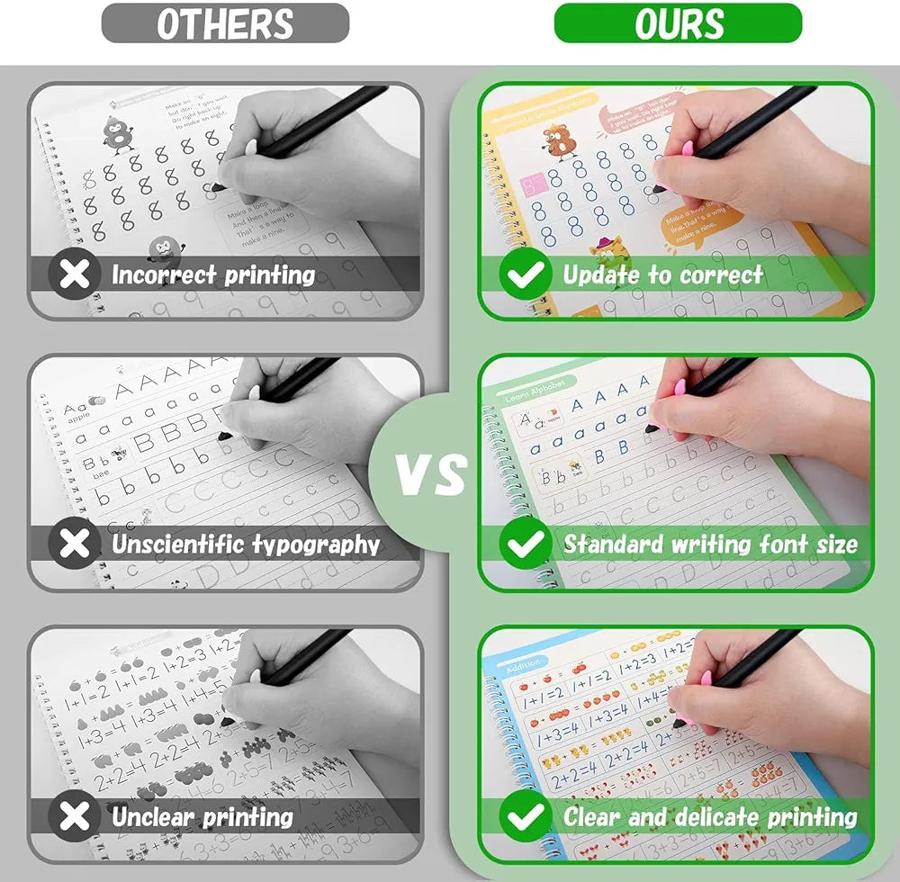 WriteRight Magic Copybook Set