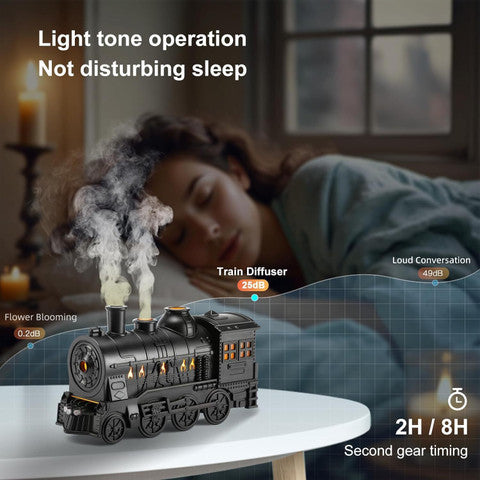 Train-Shaped Essential Oil Diffuser
