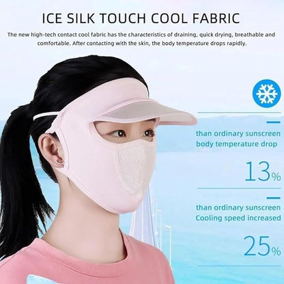 3-in-1 UV Protection Hat with Mask   | Summer Outdoor Cap