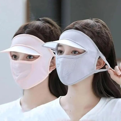 3-in-1 UV Protection Hat with Mask   | Summer Outdoor Cap