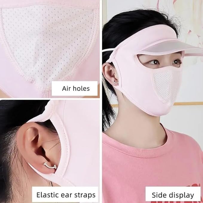 3-in-1 UV Protection Hat with Mask   | Summer Outdoor Cap