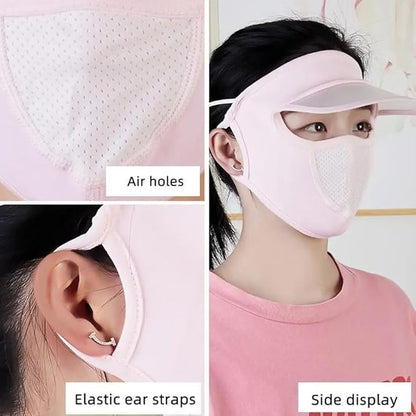 3-in-1 UV Protection Hat with Mask   | Summer Outdoor Cap
