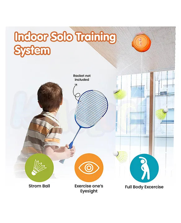 BADMINTON REBOUND TRAINER FOR CHILDREN
