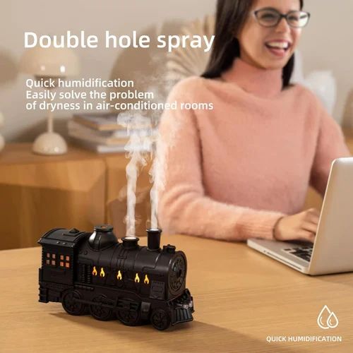 Train-Shaped Essential Oil Diffuser