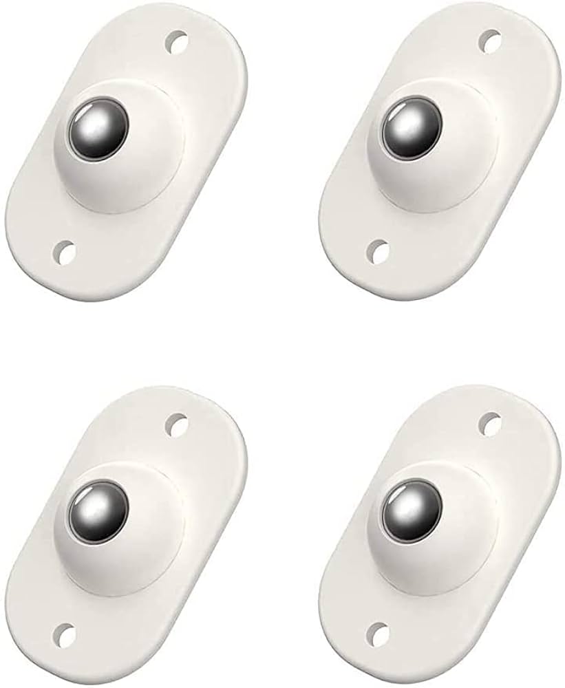 Self Adhesive Mini Swivel Casters Wheels 4 Pc