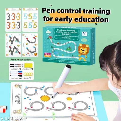 Writing Practice and Pen Control Workbook Set
