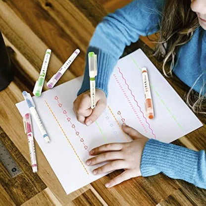 Curve Highlighter Pen For Adults & Kids Books