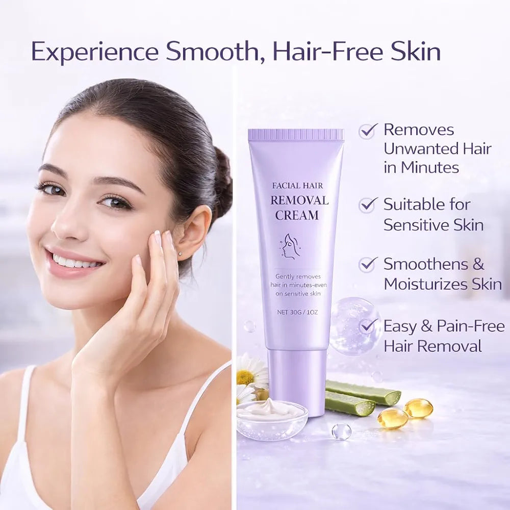 FaceSmooth Hair Removal Cream