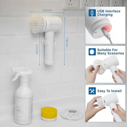 SparkClean 5-in-1 Electric Scrubber