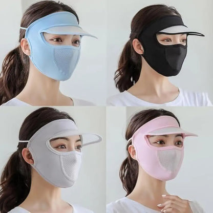 3-in-1 UV Protection Hat with Mask   | Summer Outdoor Cap