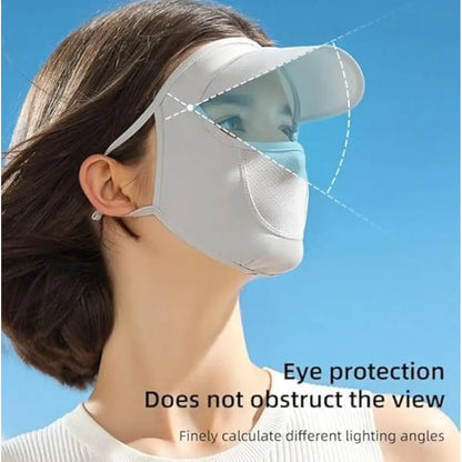 3-in-1 UV Protection Hat with Mask   | Summer Outdoor Cap