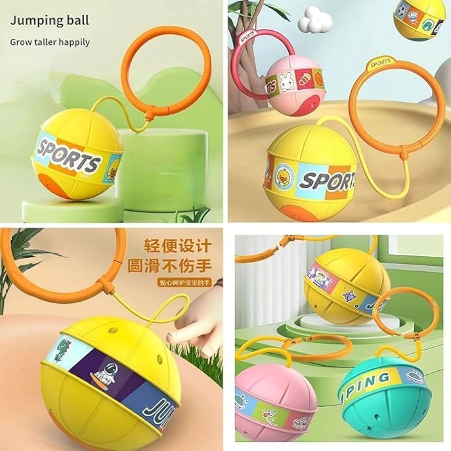 Light-Up Bouncing Ball & Jump Rope Set