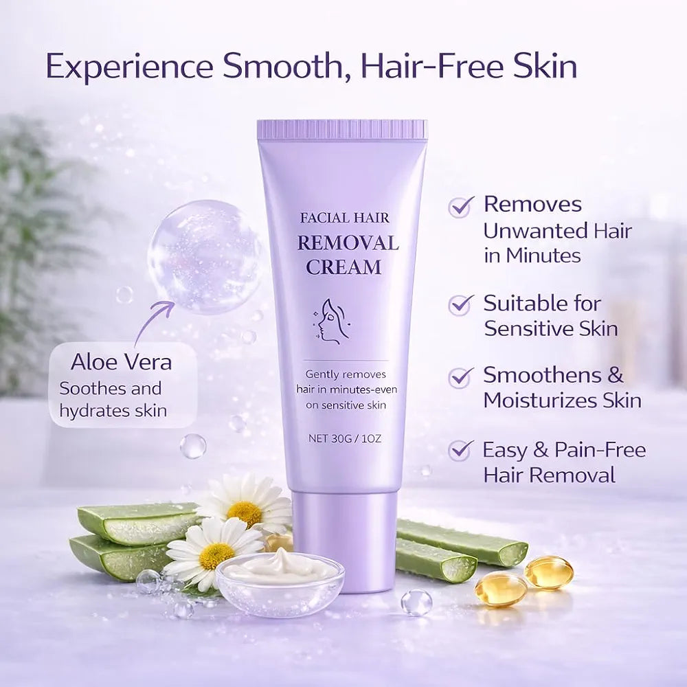 FaceSmooth Hair Removal Cream