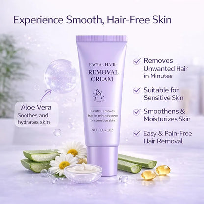 FaceSmooth Hair Removal Cream