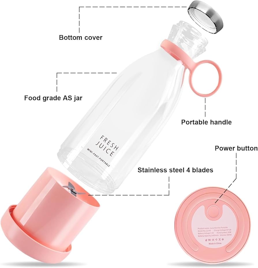 Mini USB Rechargeable Portable Blender 🥤✨