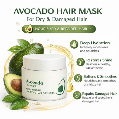 Avocado Hair Mask (Pack of 2)