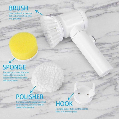 SparkClean 5-in-1 Electric Scrubber