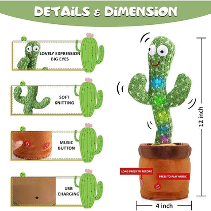 Talking & Dancing Cactus This Toy Talks