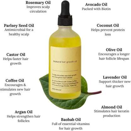 Natural Hair Growth Oil
