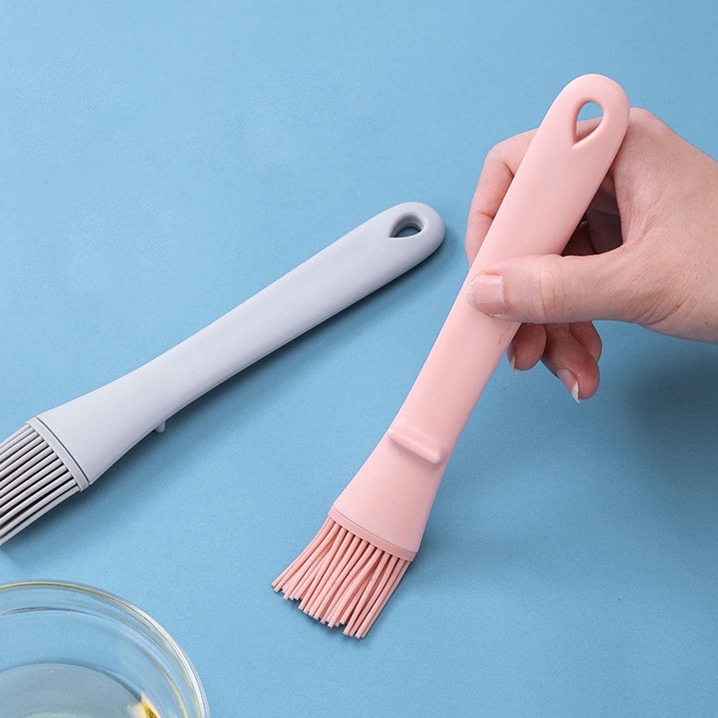 BakePro Silicone Pastry & Basting Brush – Kitchen Brush Set