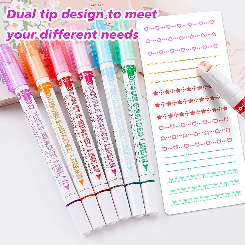 Curve Highlighter Pen For Adults & Kids Books