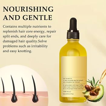 Natural Hair Growth Oil