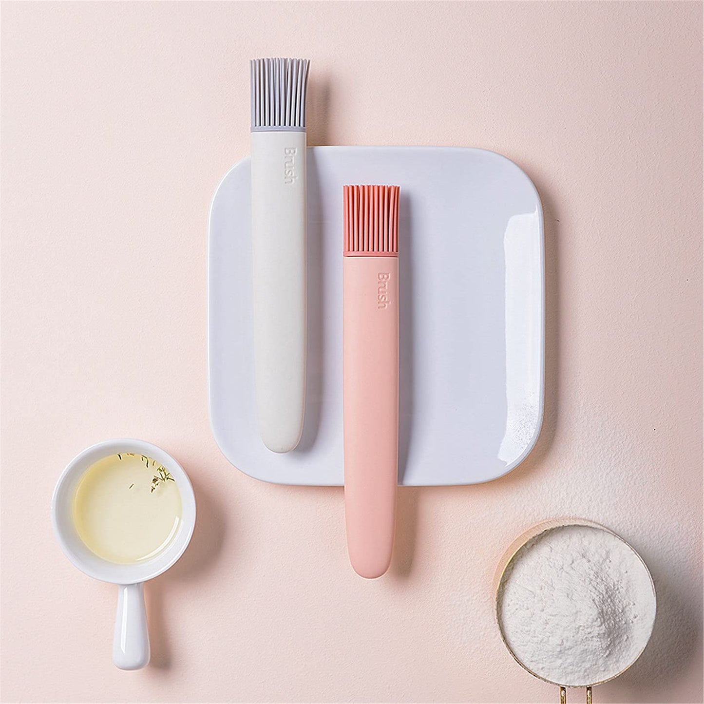 BakePro Silicone Pastry & Basting Brush – Kitchen Brush Set