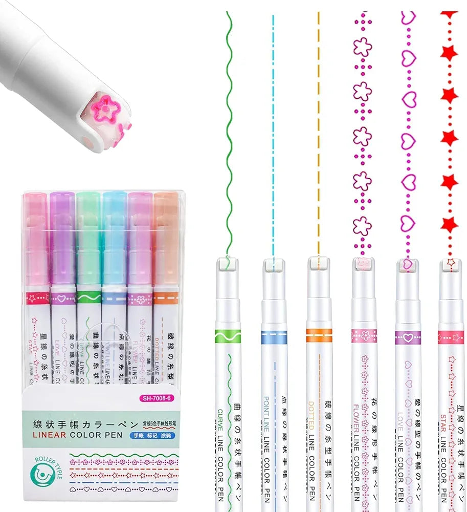 Curve Highlighter Pen For Adults & Kids Books