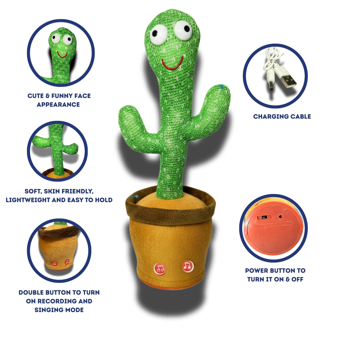 Talking & Dancing Cactus This Toy Talks
