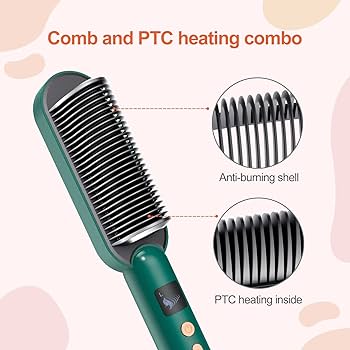 Fast Hair Straightening Comb Electric Hot Brush