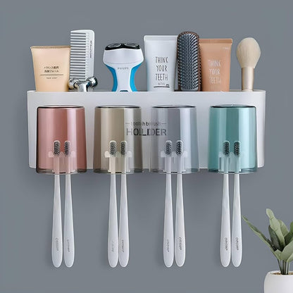 CleanMount Adhesive Toothbrush Holder