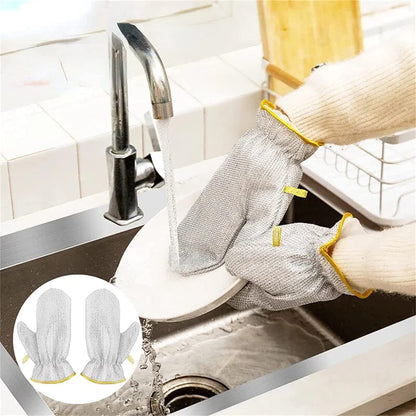 SteelScrub Wire Dishwashing Gloves