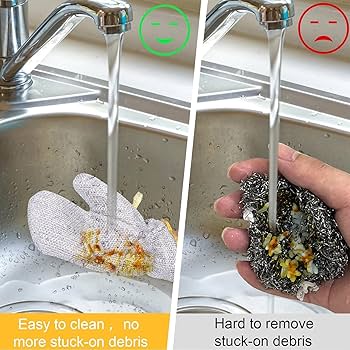 SteelScrub Wire Dishwashing Gloves