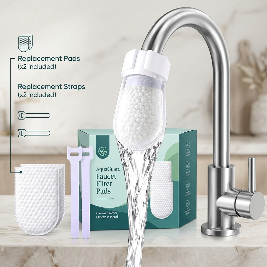 AquaGuard™ Faucet Filter Pads