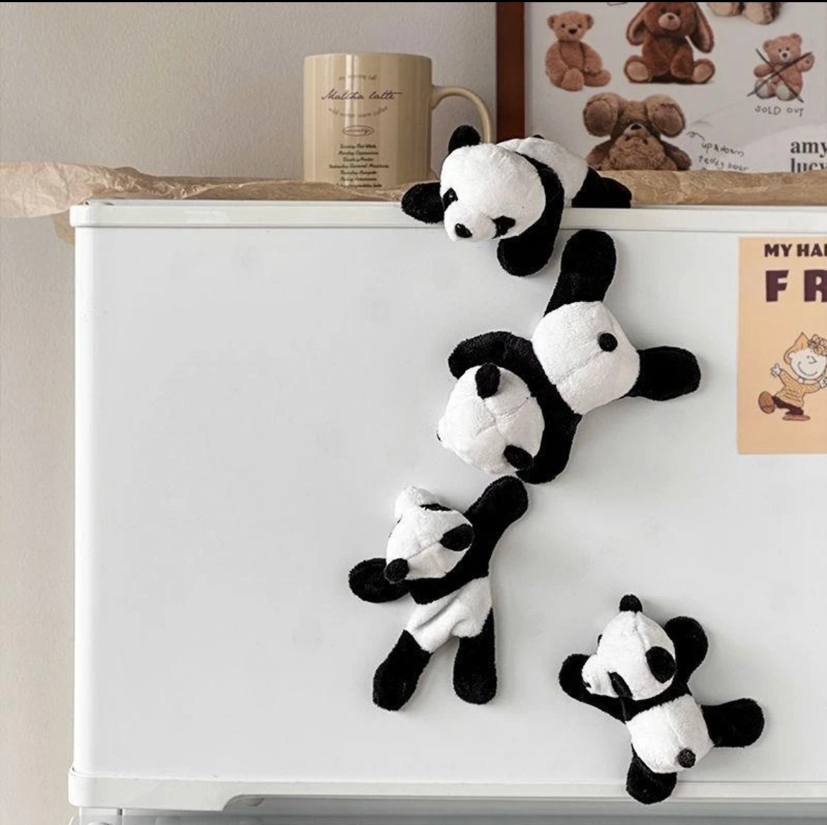 Stylish Refrigerator Cute Magnetic Panda