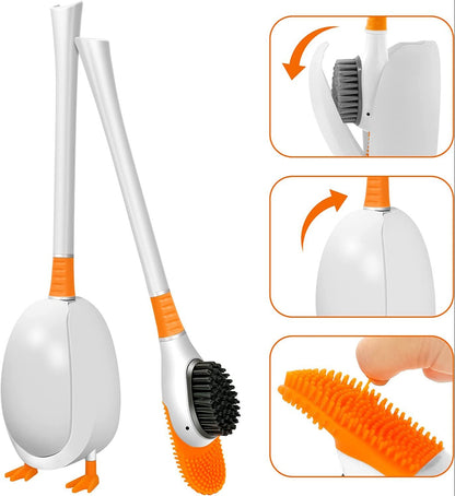 DuckClean Silicone Toilet Brush