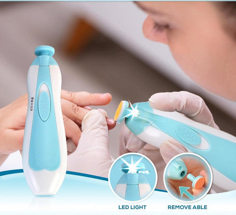 Electric Nail Trimmer Set For Baby