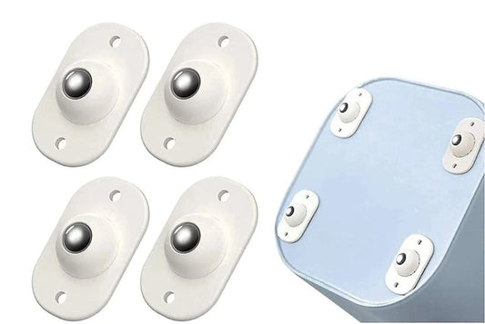 Self Adhesive Mini Swivel Casters Wheels 4 Pc