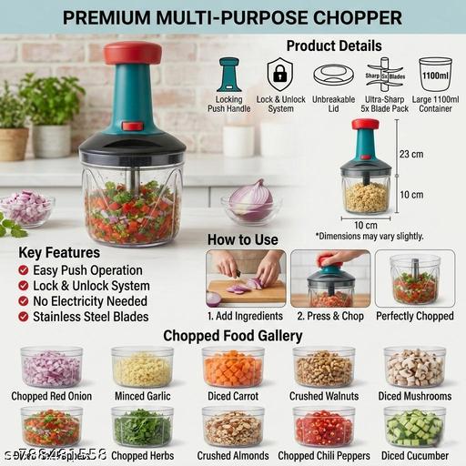 QuickChop Manual Chopper