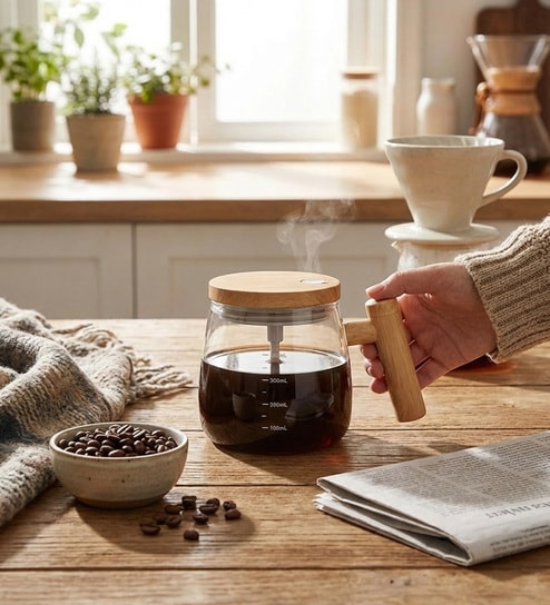 Self Stirring Electric Mixing Cup - Coffee Mug