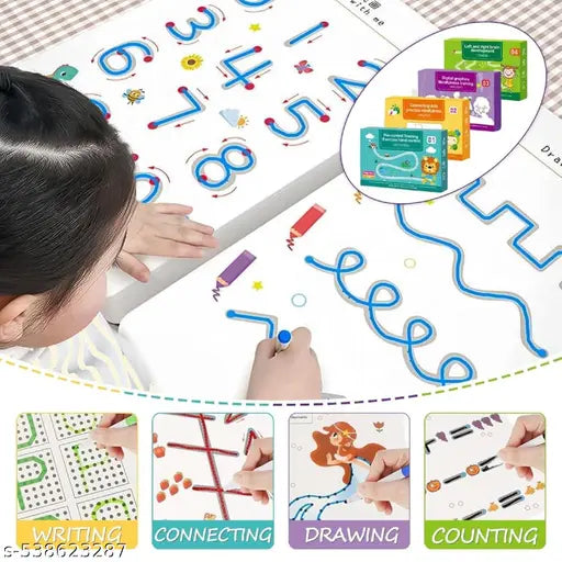 Writing Practice and Pen Control Workbook Set