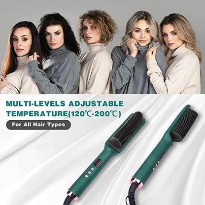 Fast Hair Straightening Comb Electric Hot Brush