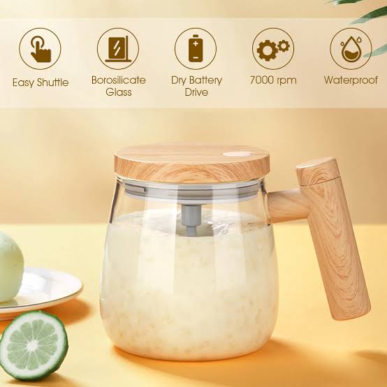 Self Stirring Electric Mixing Cup - Coffee Mug
