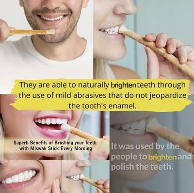 WhiteGlow™ Teeth Whitening Miswak Sticks