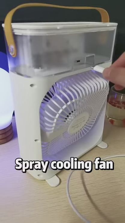 CoolMist Portable Humidifier Air Cooler Fan