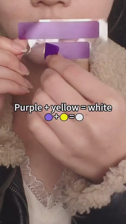 Purple Teeth Whitening Strips