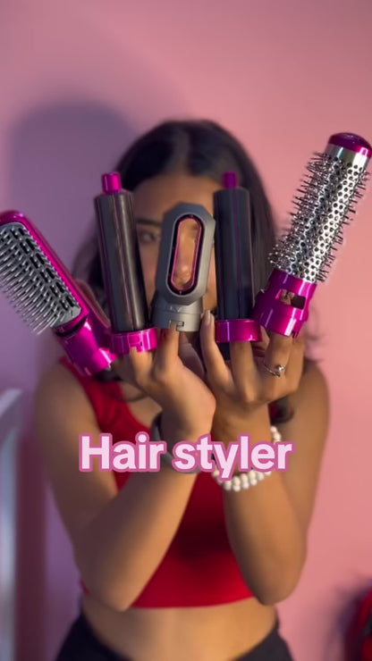 5 in 1 Hot Air Brush Hair Dryer & Volumizer