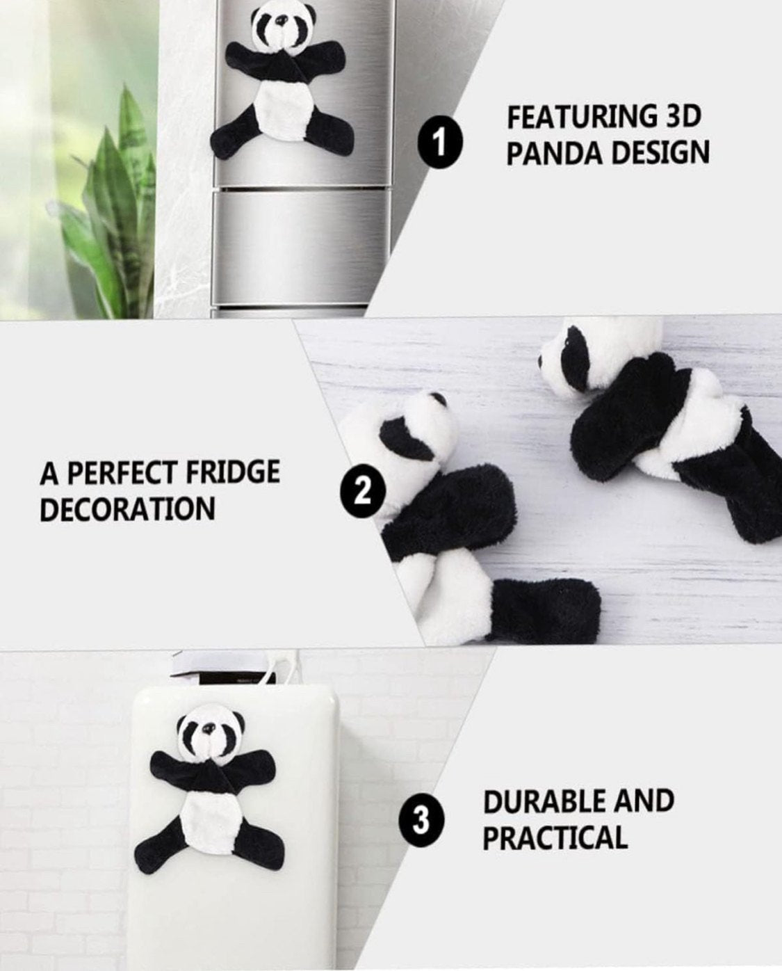 Stylish Refrigerator Cute Magnetic Panda